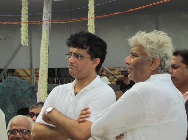 Dignitaries pay tributes to Jagmohan Dalmiya at CAB in Kolkata