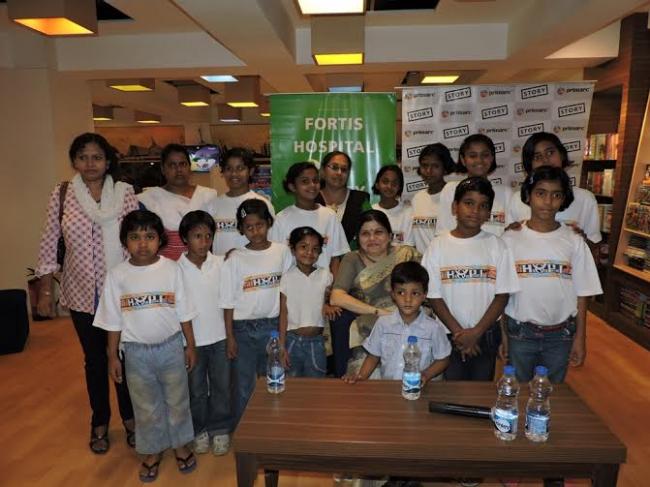 Story initiates interaction on healthy lifestyle 