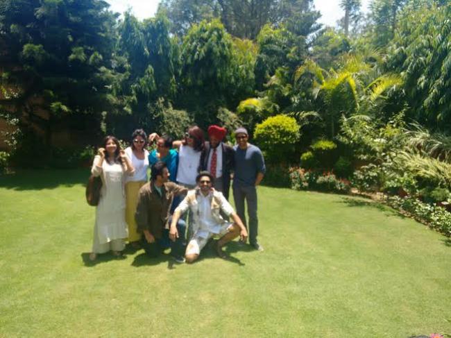 Dil Dhadakne Do team visits Milkha Singh house