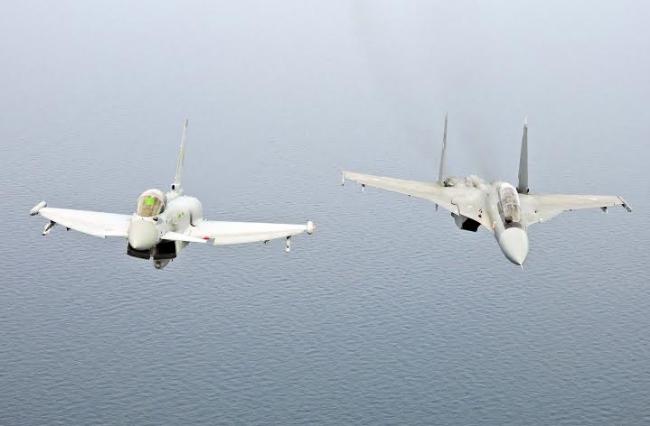  IAF Special Forces Garud Commandos on board an RAF C130 Hercules aircraft 