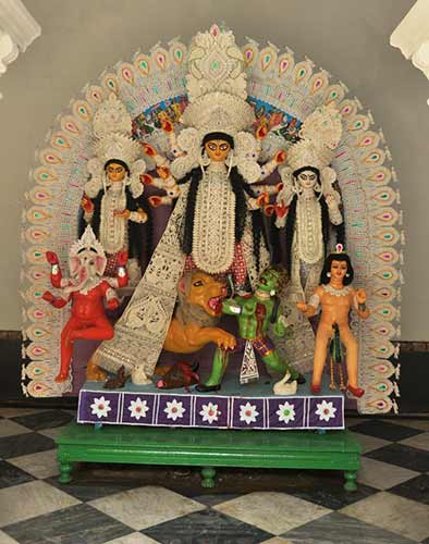 Durga Puja celebrations at Rani Rashmoni's house
