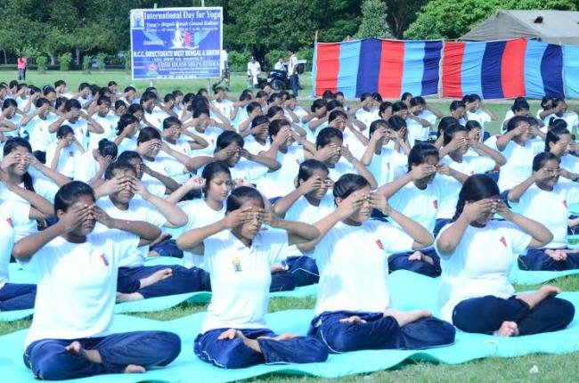 World Yoga Day in Kolkata