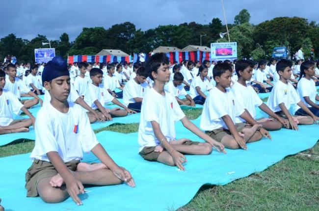 World Yoga Day in Kolkata