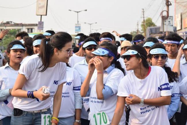 Narula Institute of Technology organises  mini marathon 