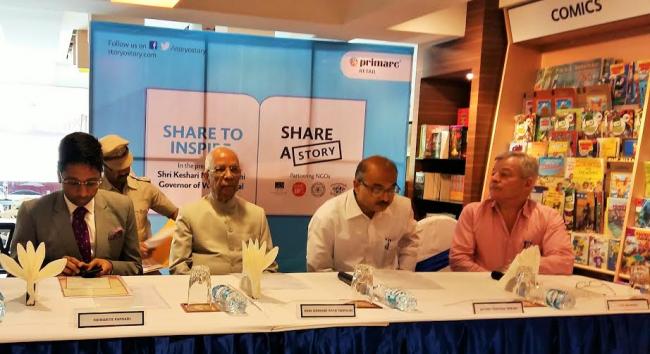 STORY distributes books to underprivileged children 