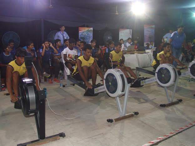  La Martiniere for Boys wins Indoor Rowing  Event