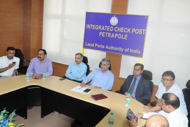Narendra  Modi,Sheikh Hasina jointly inaugurate Petrapole Integrated Check Post through video-conferencing