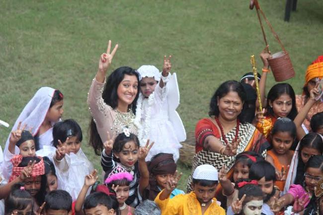 Moubani Sorcar participates in Kalyani Ananda Utsab