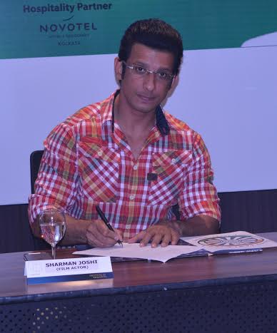 Bollywood actor Sharman Joshi visits Kolkata