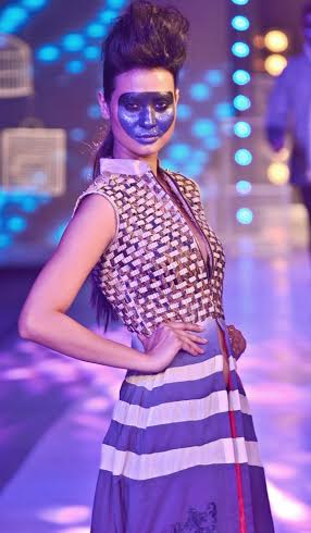 Actor Jisshu and wife Nilanjana walk ramp for Abhishek Dutta at Kolkata fashion fiesta