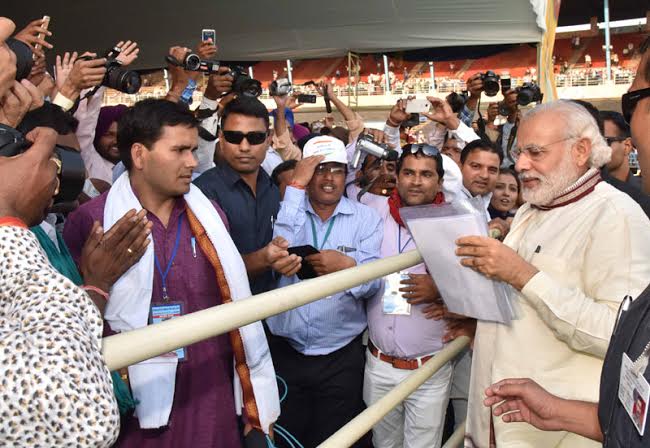 PM addresses Panchayats across the country