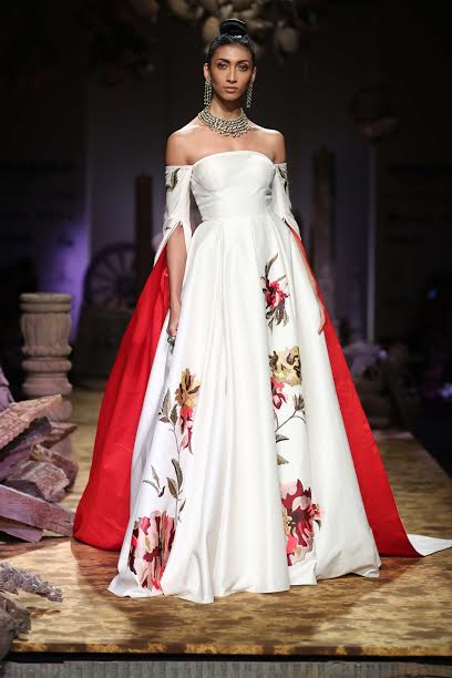 Designer Samant Chauhan showcases collection at Amazon India Fashion Week Day 1