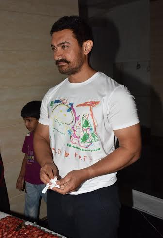 Aamir Khan celebrates his birthday 