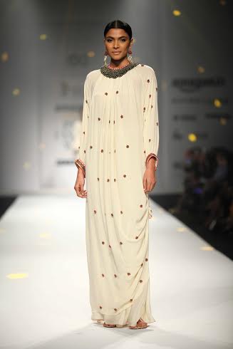 Amazon India Fashion Week:  Nikasha's creations glam up ramp