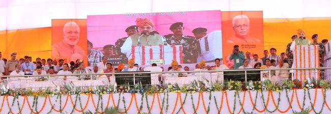 Amit Shah addresses rally in Haryana