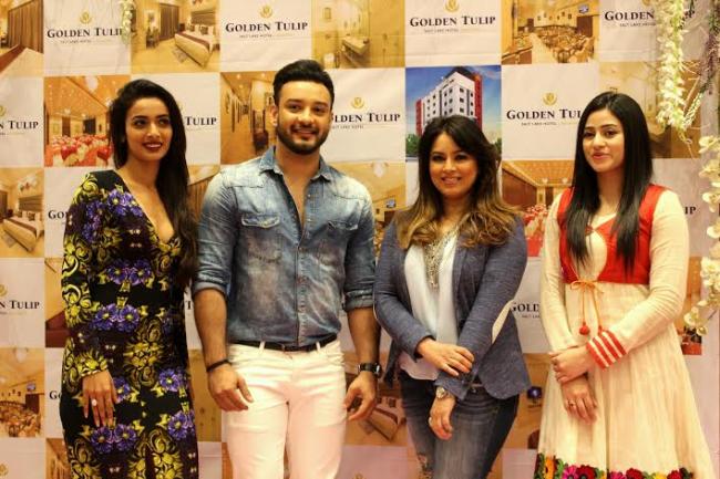 Kolkata: Actress Mahima Chaudhury inaugurates Golden Tulip hotel