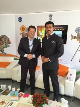 MoS I&B meets Global Film Industry stakeholders at Cannes Film Festival