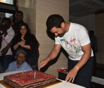 Aamir Khan celebrates his birthday 