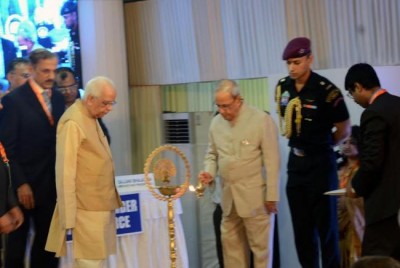 Pranab Mukherjee lighting the lamp