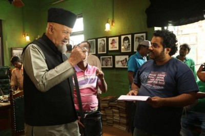 Prem Chopra uses his real life pictures for reel life achievements