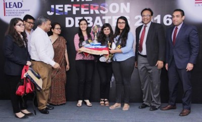 iLEAD and American Center pulls off another brilliant year of Inter-College â€˜Jefferson Debateâ€™