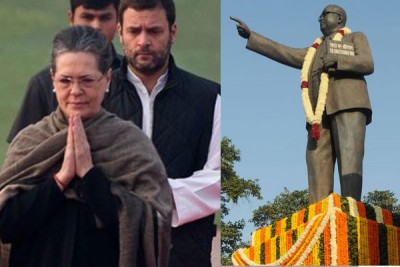 Sonia Gandhi pays homage to B R Ambedkar on death anniversary
