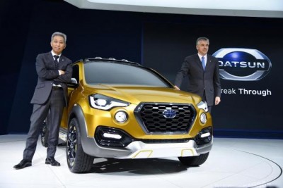 Datsun GO-cross concept showcased at Delhi Auto Show 2016