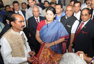 Urgent need for branding of Indian silk in India and abroad: Smriti Zubin Irani