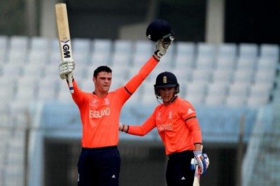 Namibia stuns defending champion South Africa to make quarter-finals