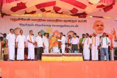 If elected, BJP govt will usher in development in Kerala: Shah