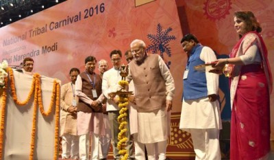 Prime Minister inaugurates National Tribal Carnival 2016