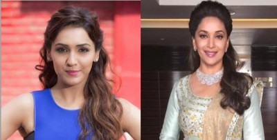 Singer Neeti Mohan has her fan moment, meets Madhuri Dixit