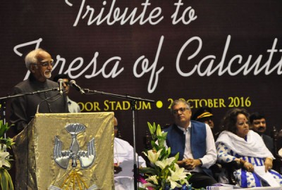 Much before the formal canonization, the mother was already a saint to the people of India: Vice President