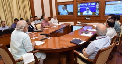 Prime Minister Modi  chairs his twelfth interaction through PRAGATI