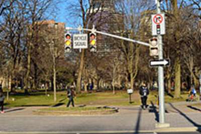 The pedestrian countdown law in Toronto