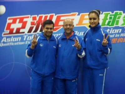 Ghosh, Manika book their Rio berths