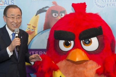 UN appoints Red from the â€˜Angry Birdsâ€™ as Honorary Ambassador for International Day of Happiness