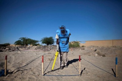 Mine action an â€˜investment in humanity,â€™ says Ban, calling for a world free of explosive remnants of war