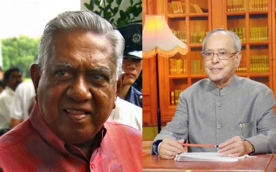 President Mukherjee condoles passing away of Ex-Singapore President S.R. Nathan 