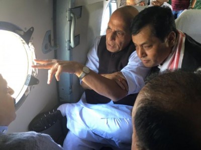 Centre to help Assam to tackle flood and erosion problem : Rajnath Singh