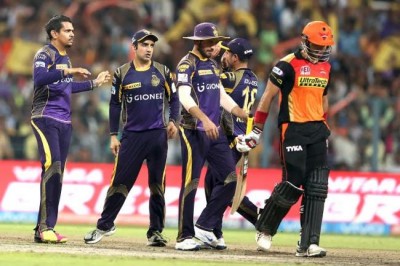 KKR beat SRH to reach IPL playoffs 