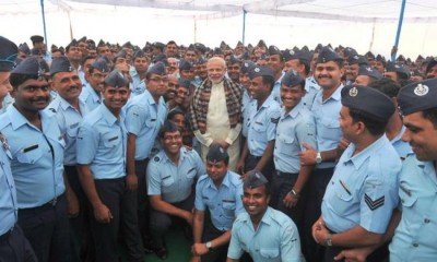 PM Modi salutes air warriors on  Air Force Day