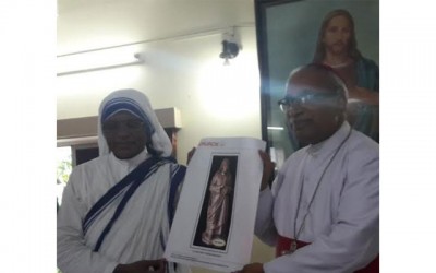 Mother Teresa's statue to be installed in Kolkata