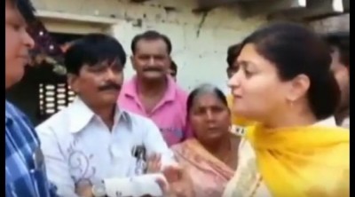 Jamnagar: BJP MP injures herself after falling into a drain
