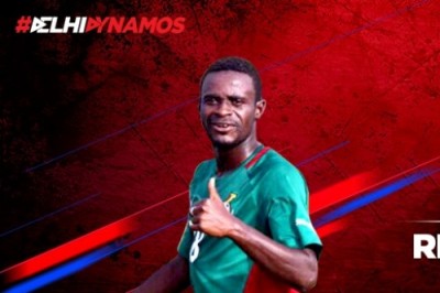  Delhi Dynamos F.C.'s Ghanaian striker Richard Gadze joins Finnish giants HJK Helsinki