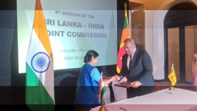 India, Sri Lanka sign MoUs 