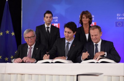 Canada-EU free trade deal gets signed