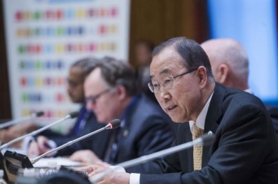 Ban announces launch of new partnership platform to support financing for Sustainable Development Goals