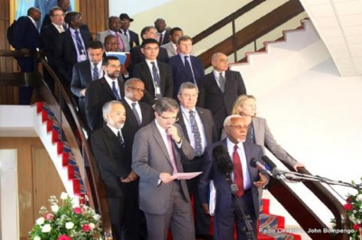 In DR Congo, UN Security Council delegation calls for consensual, inclusive electoral calendar