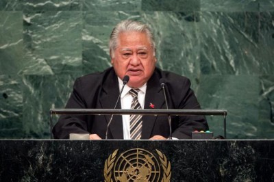  Citing vulnerability of small islands, Pacific leaders urge early entry into force of Paris climate accord